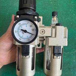 TEMU 1개 AC3010-03 에어 필터 및 오일-워터 분리기 (에어 소스 처리용), 자동 배수 및 에어 컴프레서용 압력 조절 밸브, 압력 감소용 미스트 프로세서 포함