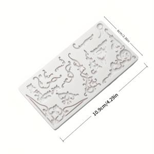 TEMU 흙 몰드, 레진, 흙, 석고 및 아로마테라피 모양 만들기용 실리콘 몰드, 유럽 스타일 조각 장식 - 공예 액세서리, 생일, 발렌타인데이, 크리스마스, 추수감사절 및 어버이날 휴일 장식 실리콘 몰드에 적합