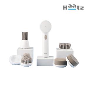 TEMU 하츠 IPX7 방수등급 C타입 충전용 초강력 욕실청소기 CEB-131F + 브러시 6종