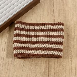 TEMU 1개 여성용 우아한 헤어밴드 - 브라운/레드 가 있는 따뜻한 겨울 헤어밴드, 일상 및 공식 행사용 부드러운 헤어 타이, 어버이날, 추수감사절 완벽한 선물 - 우아한 헤어 액세서리, 헤어밴드, 다용도 헤어웨어