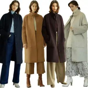 [이달의특가80%인하] G.모데나 구스등판 캐시미어 혼방 코트