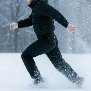 겨울 방수바지 방한복 작업복하의 캠핑 낚시 방수 패딩바지