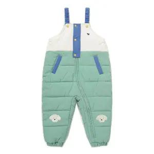 [블루독베이비](강남점)GN)도기 스노우 패딩 오버롤(45C14-424-01)