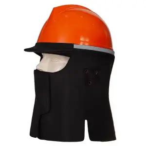 [공코]안전모/방한바람막이/흑색/LK-008/럭키