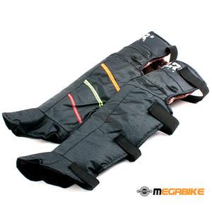 오토바이 방한아대 발토시 찍찍이(벨크로) 타입 셋트 무릎 보호 바이크 라이딩 겨울 필수품 라이더 워머 필