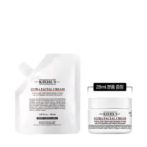 [롯데백화점]키엘 [12] 키엘 수분크림 리필 파우치 150ml 세트 (+28ml 본품증정)