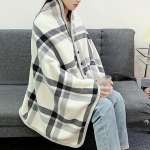 단추 똑딱이 부드러운 극세사 양털 밍크 쇼파 침대 담요 무릎 요 이불 겨울 차박 캠핑 침구 블랭킷