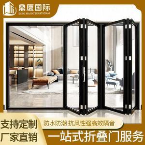 무드온 접이식 슬라이딩도어 홀딩도어 유리