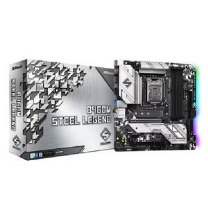 ASRock B460M 스틸레전드 메인보드 10세대 백패널 포함 중고 AS1개월