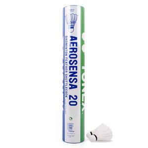 요넥스 셔틀콕 배드민턴공 거위깃털 경기용 AS-20 AEROSENSA 20