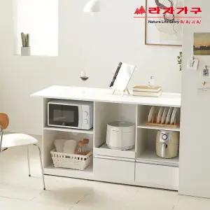 리브 실비아 1500 아일랜드 홈바 렌지대 수납장 RYD015