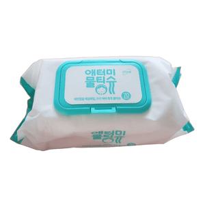애터미물티슈 캡형 334g 70매입 x 8팩 최신제조 프리미엄원 피부비자극