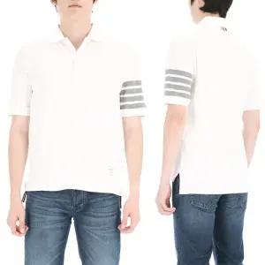 사선완장 MJP136G 07976 100  루프탭 반팔 폴로 티셔츠 피케 티셔츠 카라 티셔츠