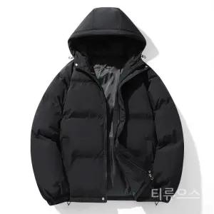 티류으스 남성 겨울 패딩 코트 빅사이즈 오버핏 후드 다운 점퍼 Lyw