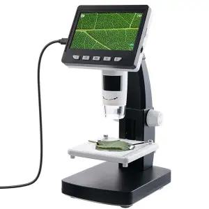 초고 배율 현미경 고화질 관찰용 미생물 디지털 현미경 실험실 교육용 1000 검사 부품 정밀 곤충