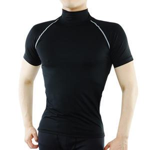블랙목폴라반팔 언더레이어/기능성티/테크핏