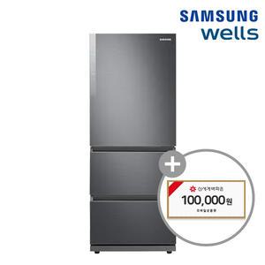 교원웰스 삼성 김치냉장고 렌탈 김치플러스 3도어 의무5년 RQ33R7102S9