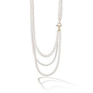 [타니바이미네타니](강남점)셰이 레이어드 진주 롱 목걸이 MS2N103M