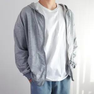 봄 가을 간절기 얇은 집업후드 티셔츠 깔끔 후드집업