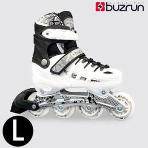 [RGMQ53Q0]생활모음 아동 인라인 스케이트 화이트블랙 L