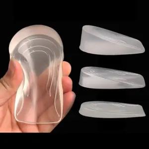 키높이 실리콘 반깔창 남여 1CM 2CM 3CM/패드/뒤꿈치/각질/풋패드/물집/방지/평발/교정/깔창/발아치/오다리