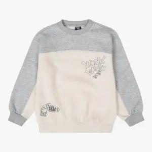 [롯데백화점]인디고뱅크키즈 부들기모 배색 스웨트 셔츠(오버핏) IKMA25T01