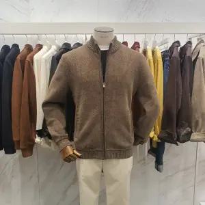 [에디션](김해점)25 FW 셔닐 원사 마이크로 밍크 집업 가디건 3종 NEF4EC1632