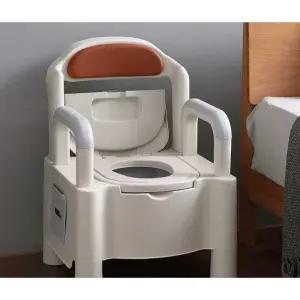 노인 휴대용변기 어르신 환자 좌변기 간이 화장실