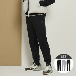 [KAKAO FRIENDS] 남성 기모 조거팬츠 3종세트