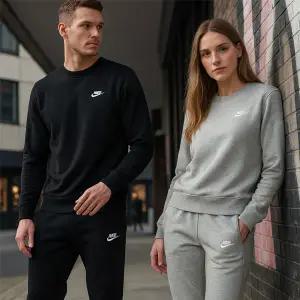 [아웃도어스/나이키]나이키 NSW클럽 프렌치테리 맨투맨 조거팬츠 세트