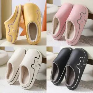 심플베어 EVA 겨울 남성 여성 털슬리퍼 털실내화 털신/슬리퍼/방한/실내화/거실화/따뜻/방한용/사무실/쿠션