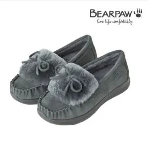 슈즈 여성 CAROL 천 연소가죽 양털 모카신 5컬러 3999QD1979115