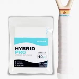 스포맥스 하이브리드 오버그립 12P 화이트 라켓그립 배드민턴 테니스