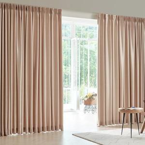 [뷰하우스]아도니스 나비주름 거실 암막커튼 커튼레일세트 중형