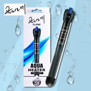 다팜아쿠아 클리오네 BT-805 25W 20~50L 수조 완전 방수 자동 온도 조절 석영관 고급 히터