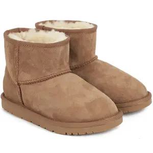 [정품]  UGG 키즈 클래식 미니 양털 부츠 (OUW133-CHESTNUT)