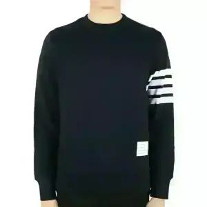 디몬트 톰브라운 남성 사선완장 클래식 맨투맨(네이비) MJT021H 00535 461