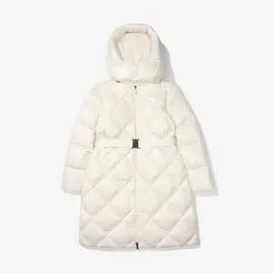 [롯데백화점]휠라 프리미엄 벨티드 구스다운 롱패딩자켓  FS2DJF4164F_IVY