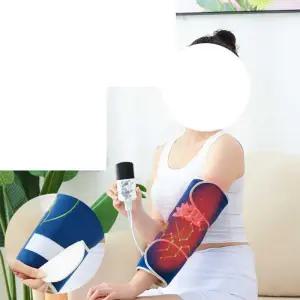 온열 전기 찜질팩 소형 관절 무릎 손목 팔꿈치 치료기 온열기(블루)