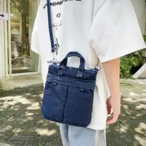 악어 스웨이드 클러치백 한복 URB 워싱0262 데님