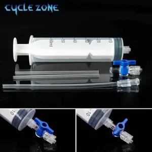 타이어탈착기 자전거 튜브리스 타이어 실란트 주사기 60ml 유체 주입 사이클링 MTB 수리