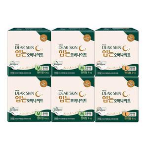 디어스킨 에어엠보 입는 오버나이트, 특대형 4입, 2개 + 중대형 4입, 4개