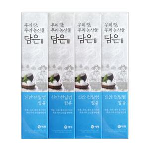 담은 신안 천일염 치약 125g x 4입