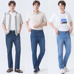 뱅뱅 25년 남성 썸머 라이크라 데님팬츠 3종