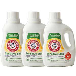암앤해머 퍼퓸앤다이프리 센서티브스킨 세탁세제 2.21L 3개 프리앤클리어