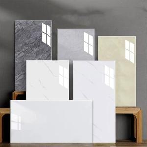 10 20Pcs 30cm x 60cm 자기 접착 대리석 타일 스티커 방수 바닥 PVC 주방 욕실 벽 홈 장식