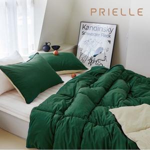 [쁘리엘르]예쁘다 구스 호텔식 차렵이불 세트 Q_P328947157