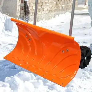 G-5 오르 바퀴 넉가래 제설장비 눈삽 제설도구 플라스틱 삽