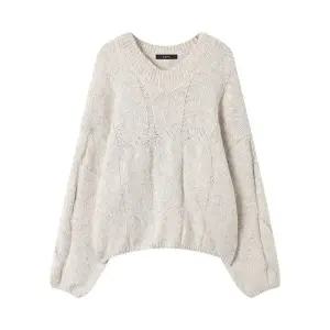 [GGPX]앙고라 꼬임 브이넥 긴팔 니트 (GPDKT034D)