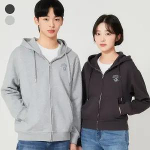 게스 유니 세미오버핏 후드집업 NP1KE401 336780